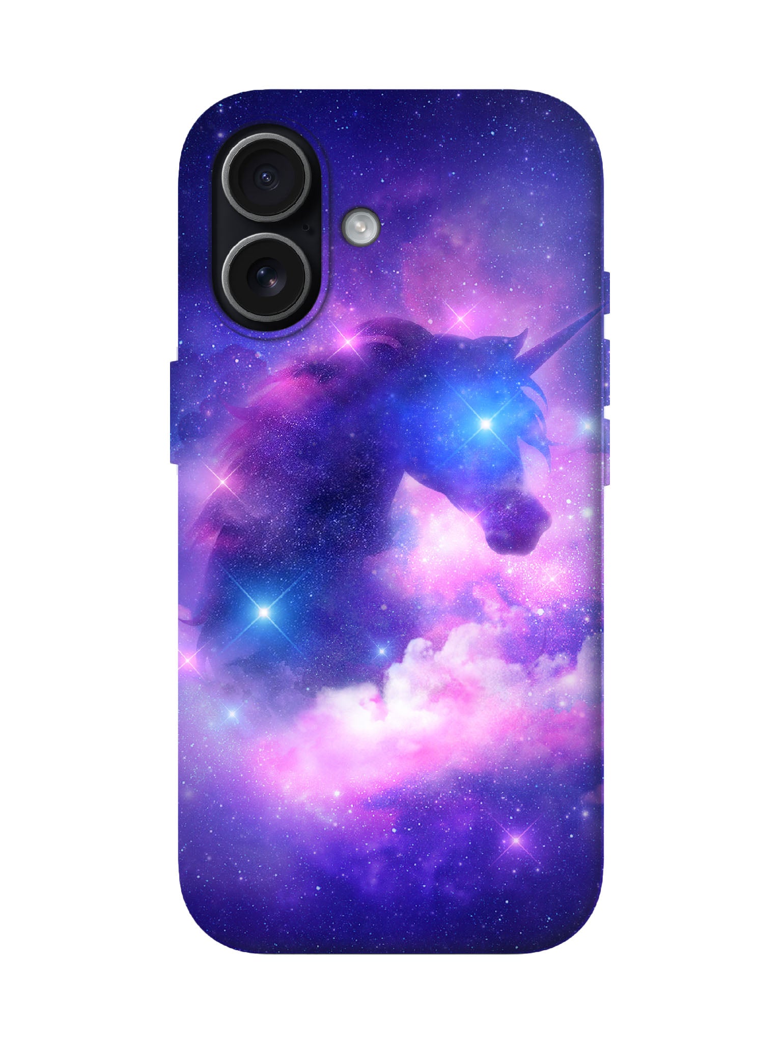 Cosmic Unicorn Nebula Edgy Protective Phone Case