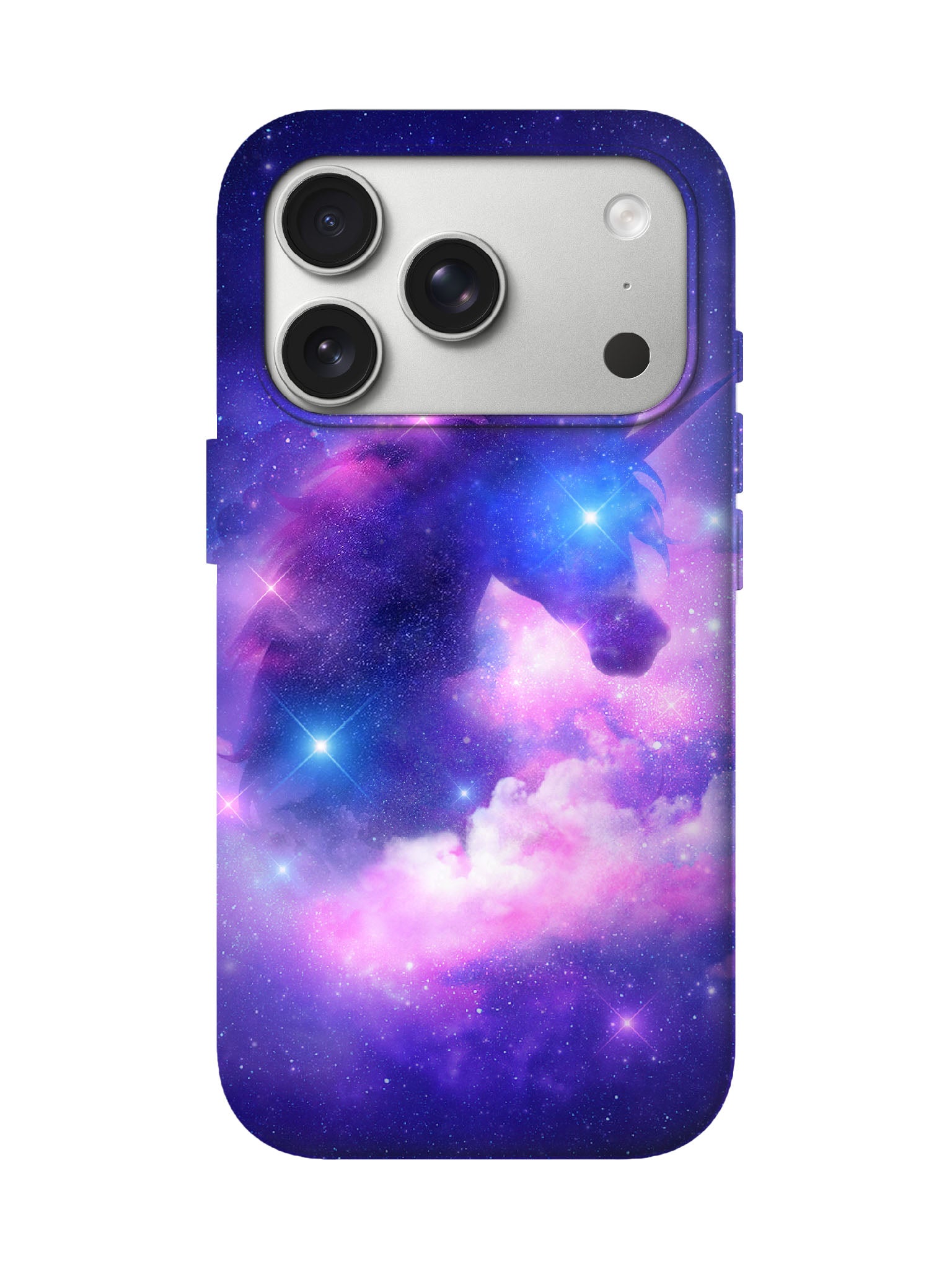Cosmic Unicorn Nebula Edgy Protective Phone Case