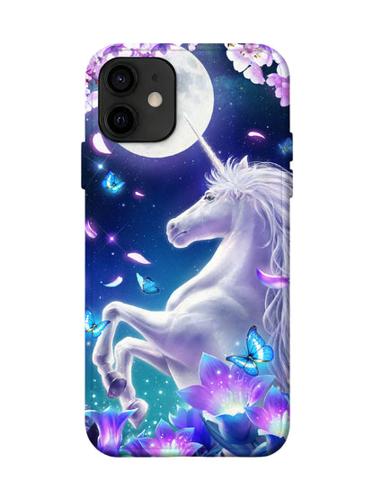 Unicorn Moonlight Fantasy Edgy Slim Phone Case