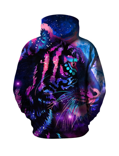 Galaxy Tiger 3D All Over Print Hoodie Unisex Soft Comfortable Streetwear Pullover
