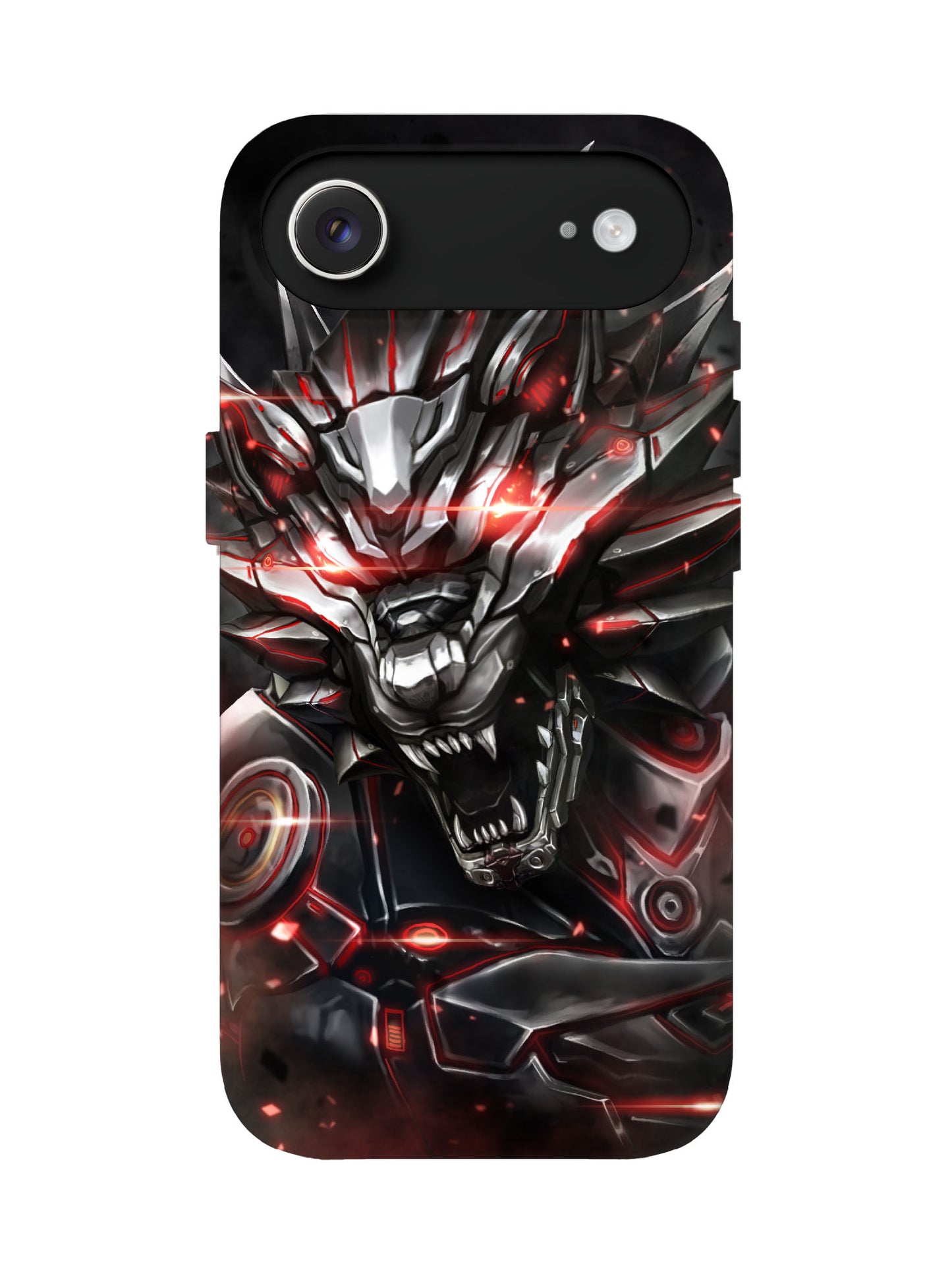 Cyberpunk Skull Edgy Tough Phone Case
