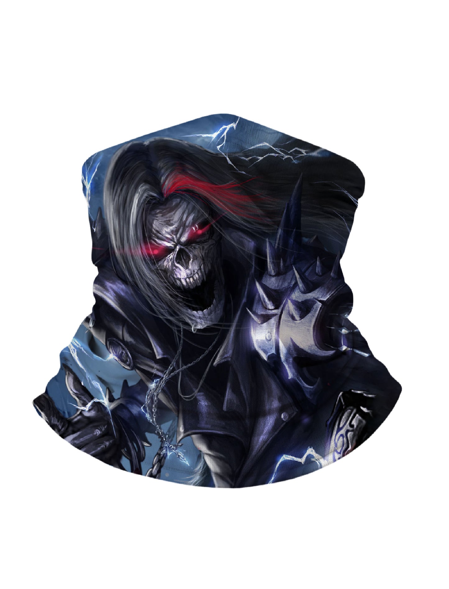 E-Girl E-Boy Style Graffiti Skull Balaclava with 3D All Over Print, Breathable Fabric, Soft Stretchy, Windproof for Men Women