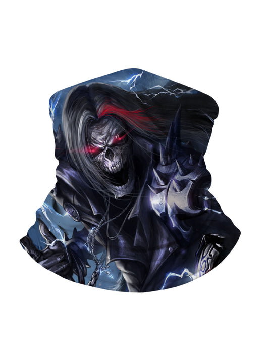 E-Girl E-Boy Style Graffiti Skull Balaclava with 3D All Over Print, Breathable Fabric, Soft Stretchy, Windproof for Men Women