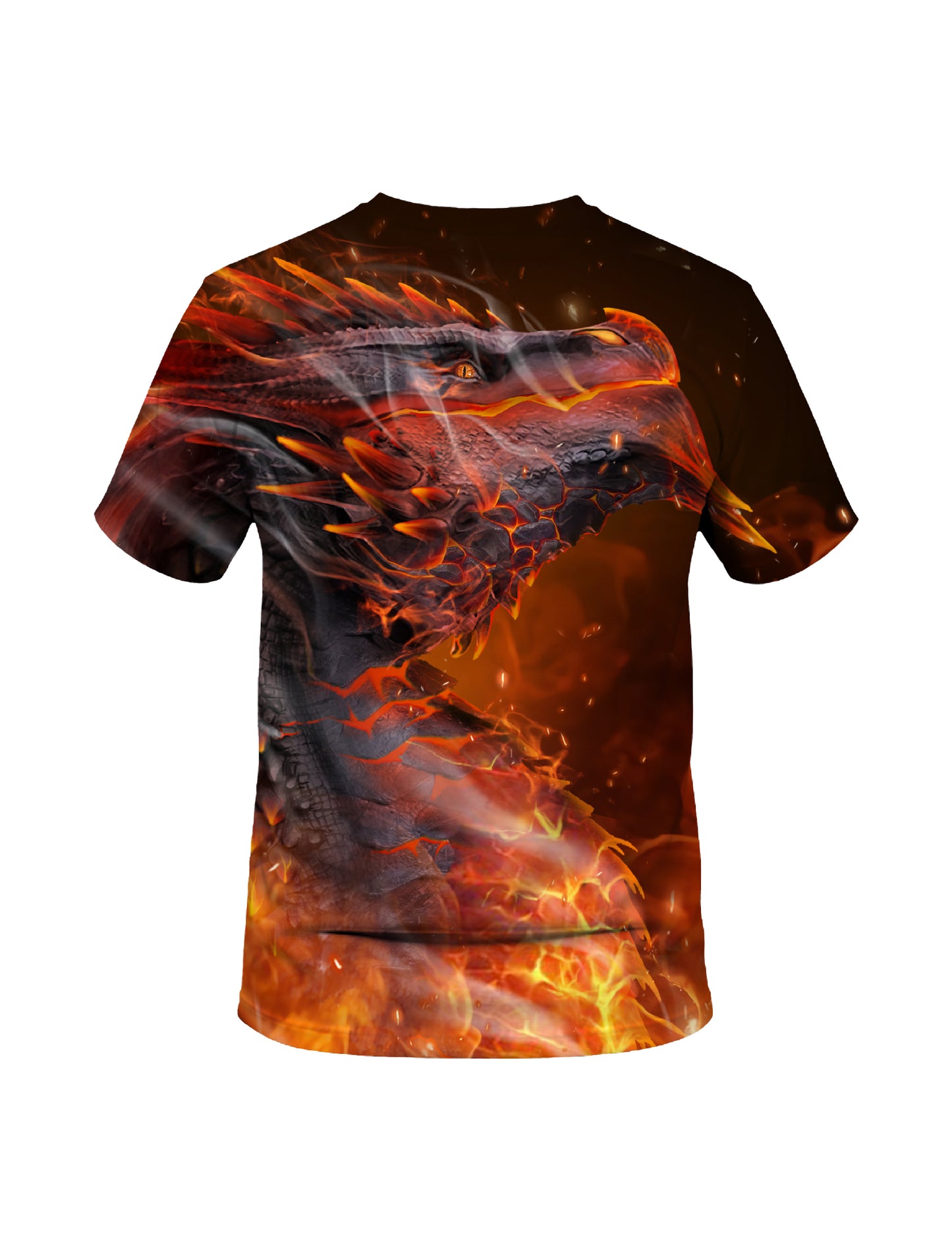 3D All Over Print Dragon Fire T-Shirt for Men Women Sweatshirt Apparel