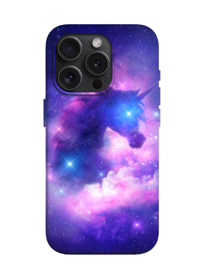 Cosmic Unicorn Nebula Edgy Protective Phone Case