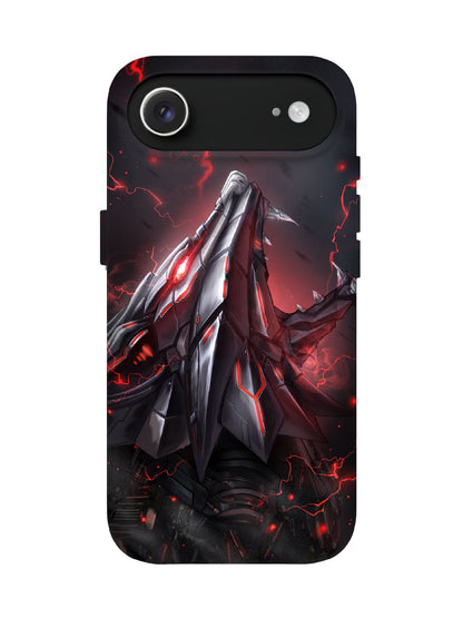 Cyberpunk Mecha Skull Edgy Tough Phone Case