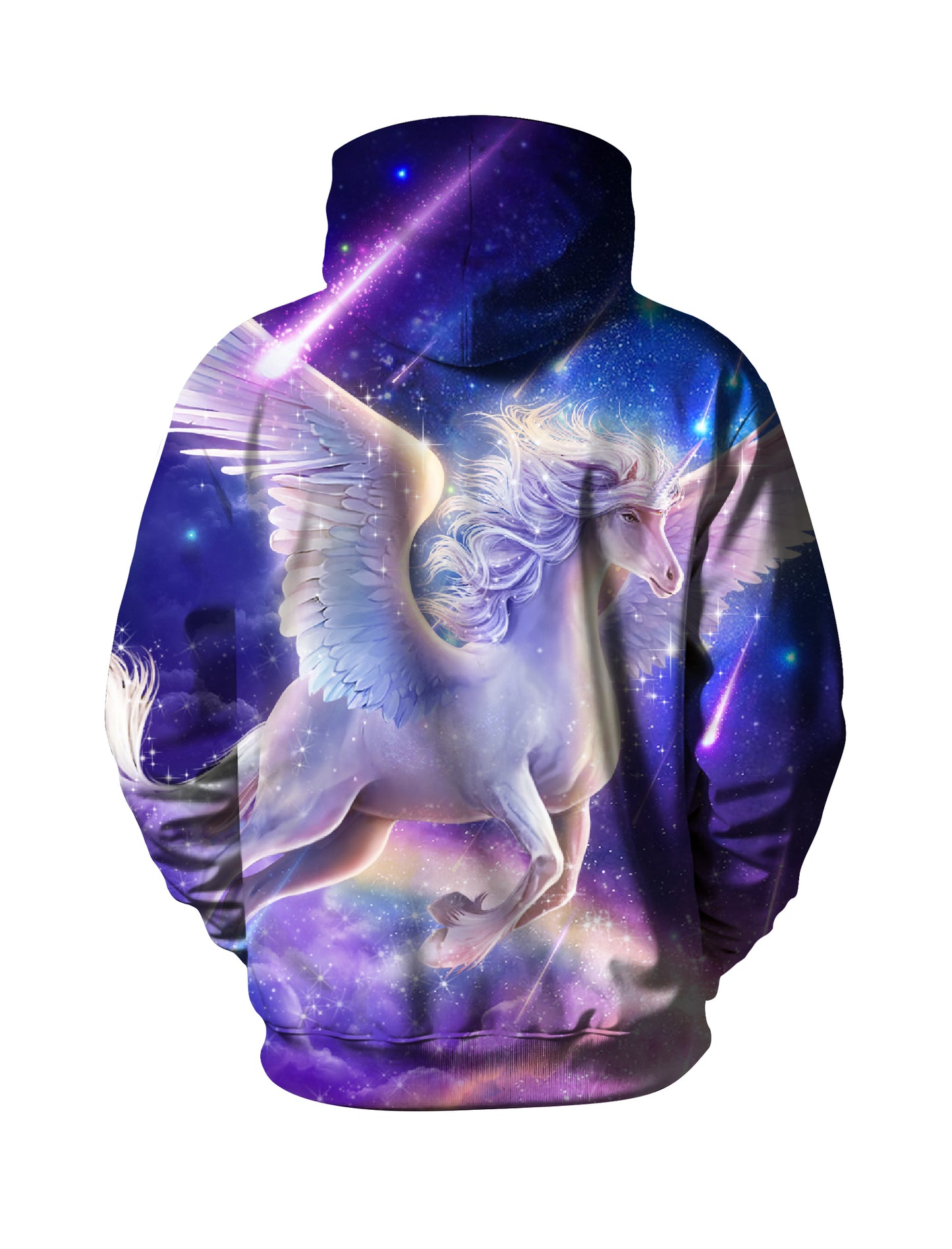 Unicorn Galaxy 3D All Over Print Hoodie for Men Women Fantasy Space Pullover