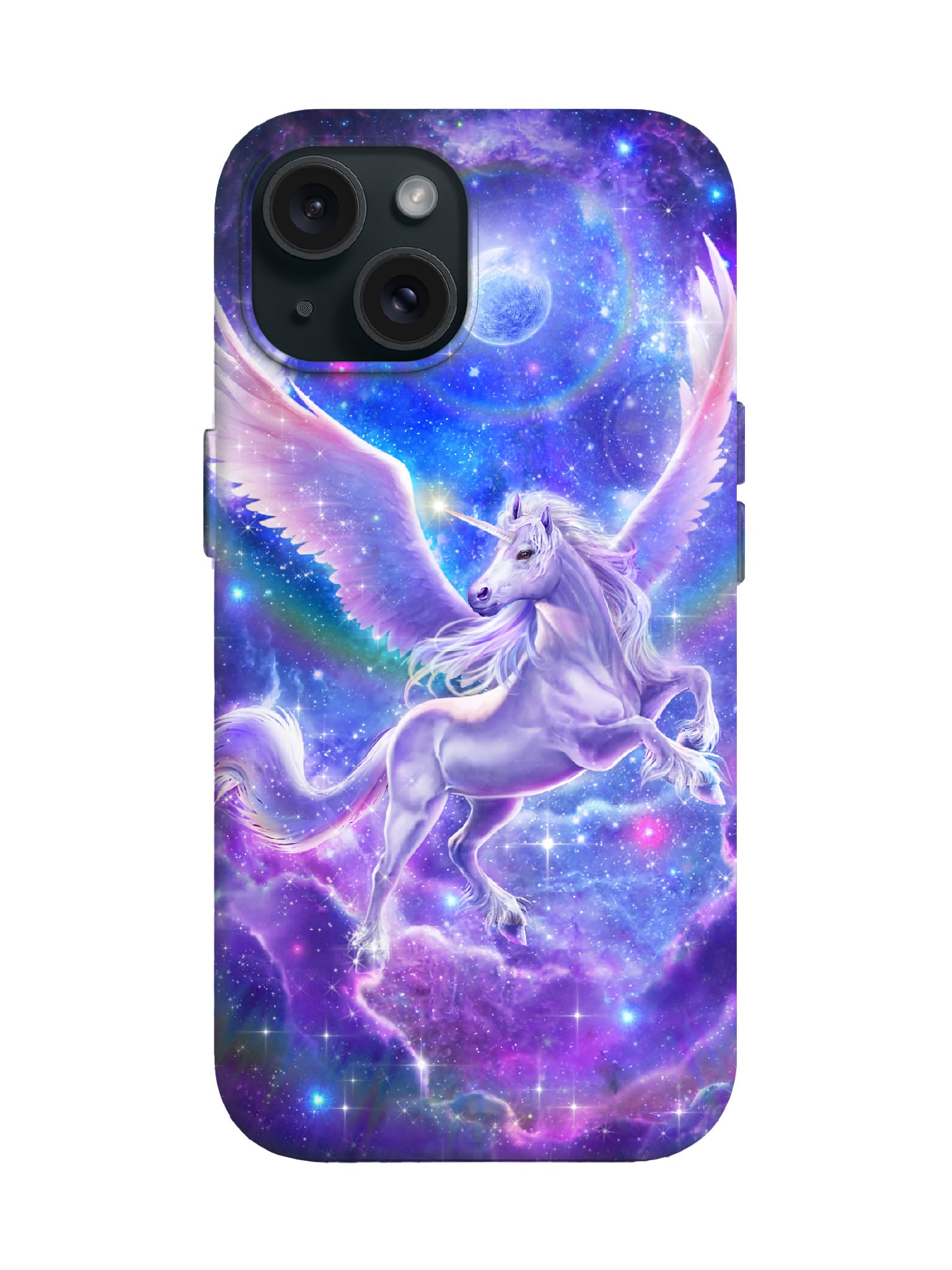 Cosmic Unicorn Edgy Statement Phone Case