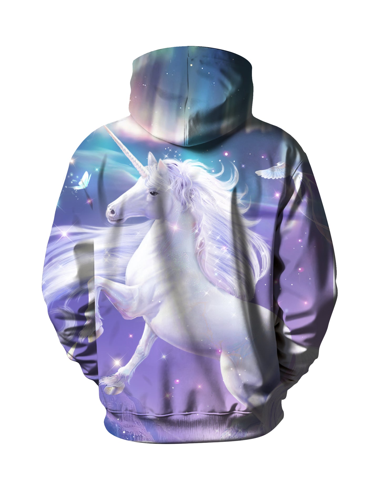 Unicorn 3D All Over Print Hoodie for Men Women, Magical Fantasy Galaxy Design