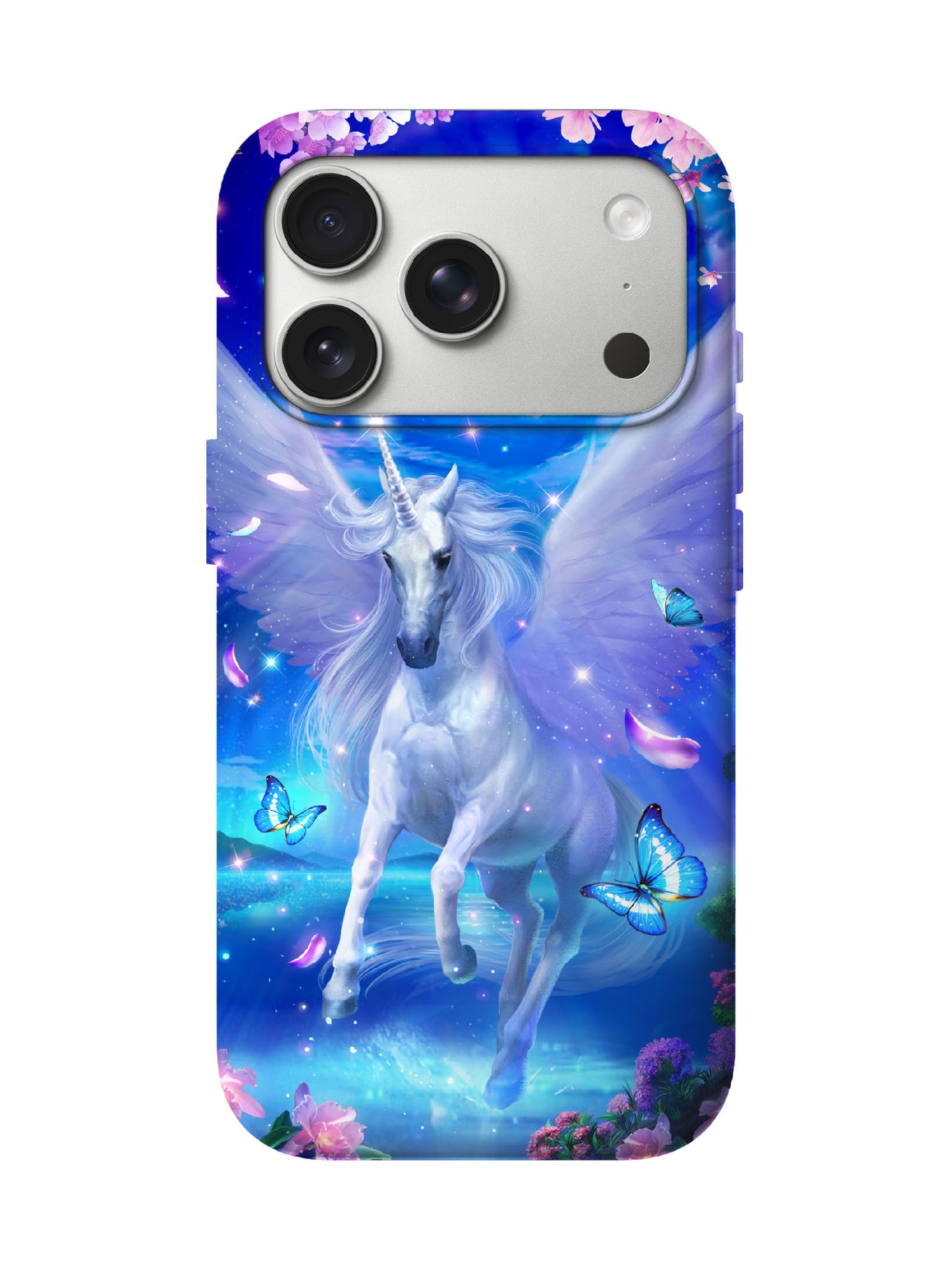 Winged Unicorn Fantasy Edgy Slim Phone Case