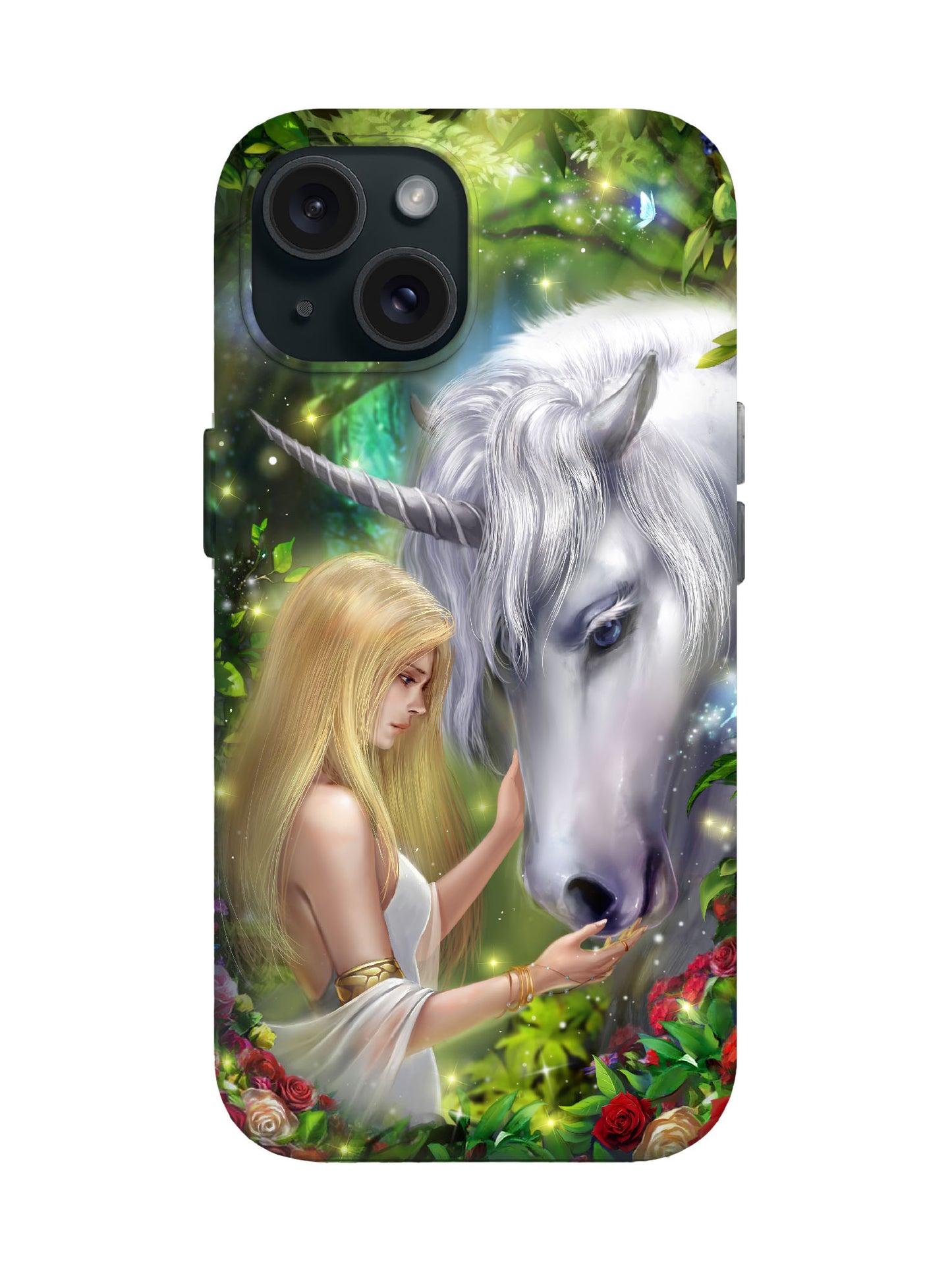 Unicorn Fantasy Edgy Slim Phone Case